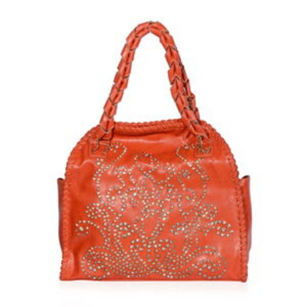 Orange handbag